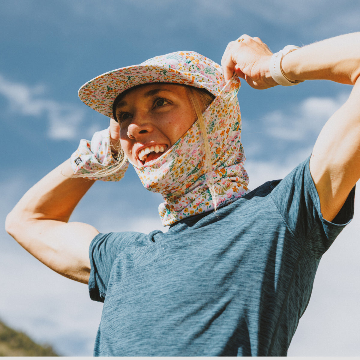 Elysian Fields | Sun Tour Lightweight Neck Gaiter | Skida