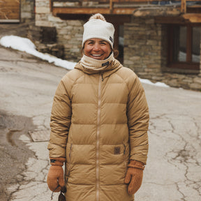 Ecru | Chateau Fleece-Lined Pom Hat