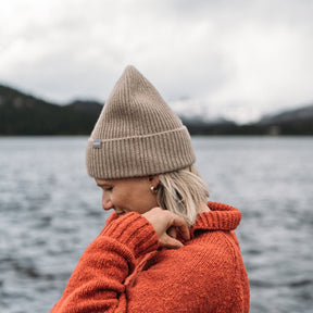 Honey Oat | Cashmere Kirby Knit