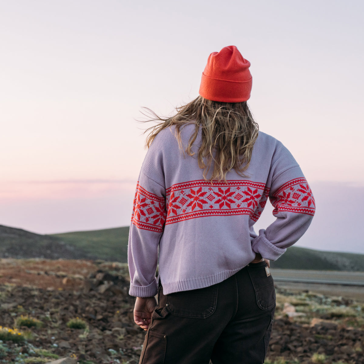 Lola | Fairlee Fair Isle Cashmere Sweater