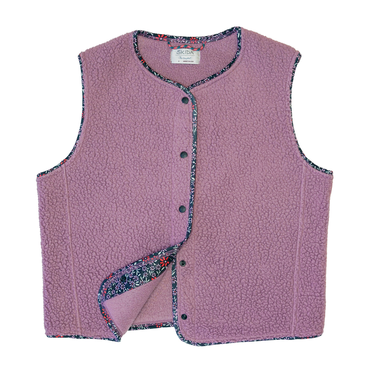 Sugar Plum | Snap Vest