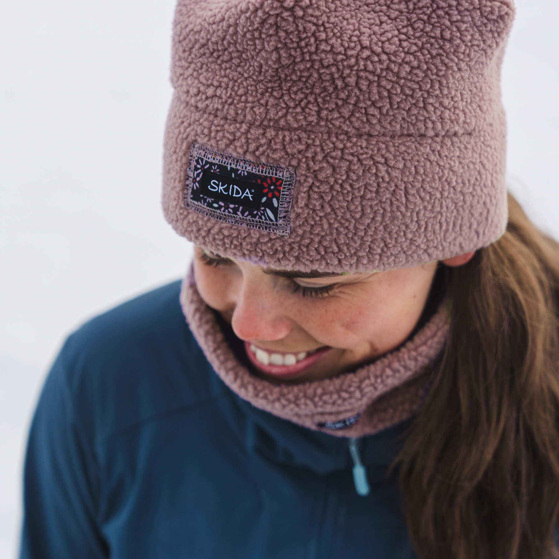 Sugar Plum | High Pile Polartec® Fleece Neckwarmer