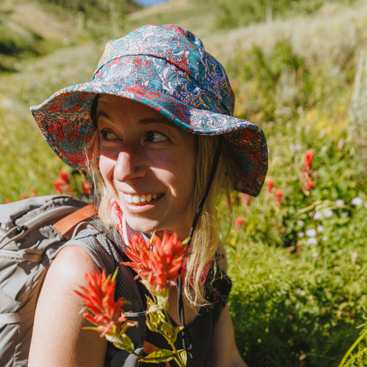 帽子 apolina EMMA SUN HAT Calypso | Packable Sun Hat