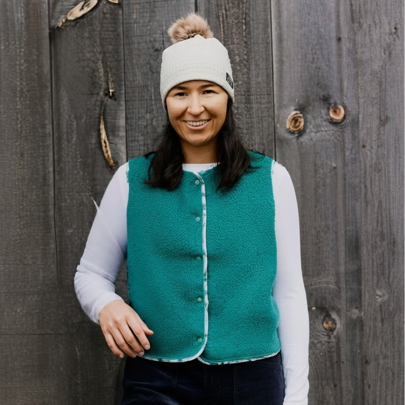 Glade | High Pile Polartec® Fleece Snap Vest