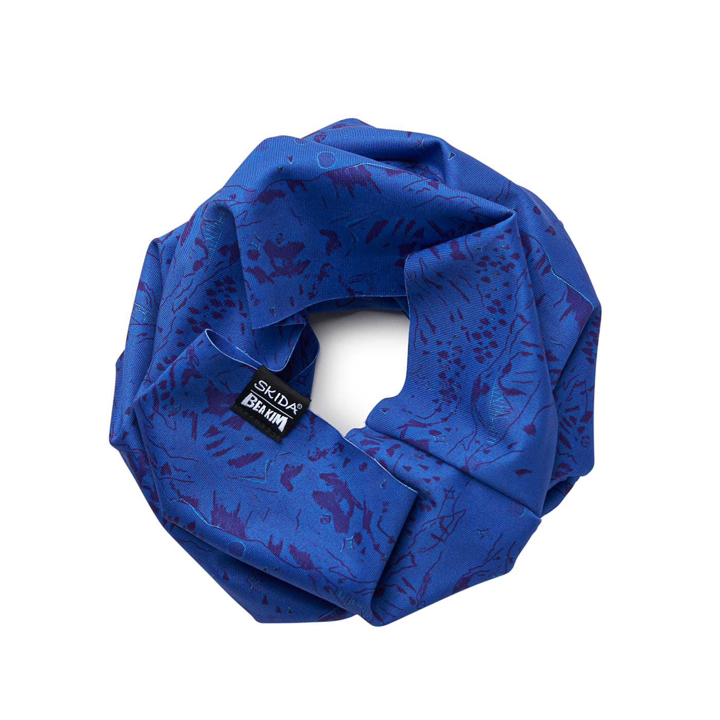 Blue Bandana Skida Vermont Women's Stretch-Fit Fleece-Lined Beanie