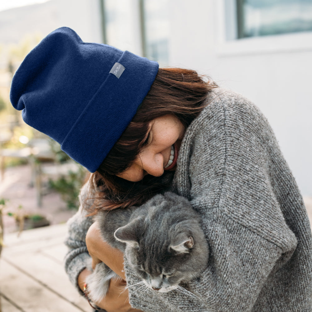 Blue Jay | Cashmere Wheelock Knit