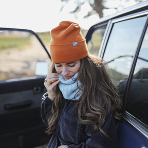 Maple | Cashmere Wheelock knit