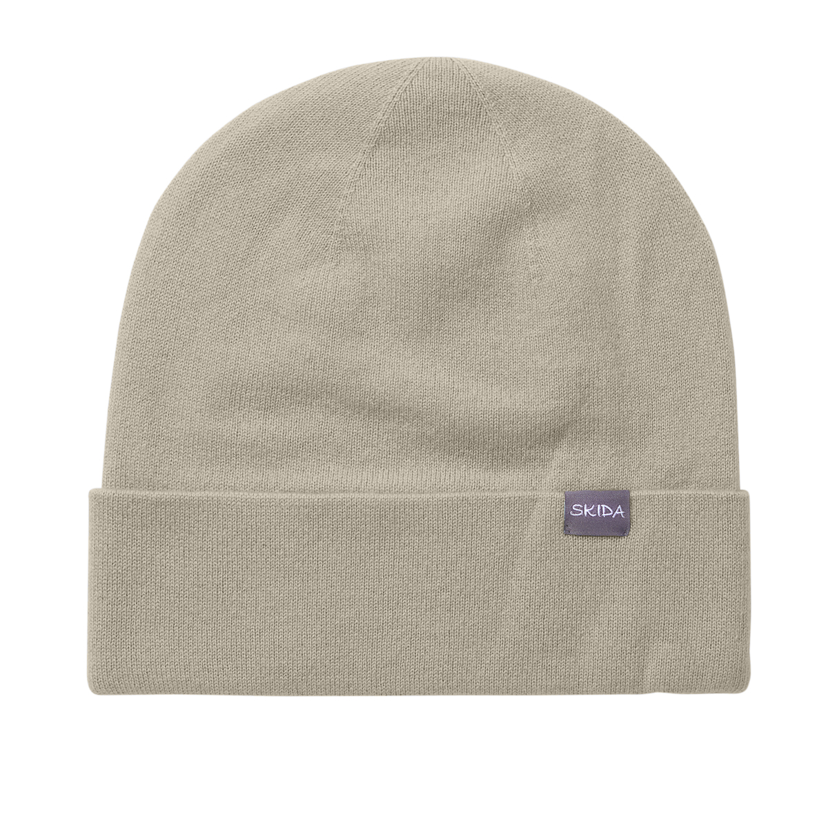 Skida Cashmere Wheellock Knit Beanie Sea Green | Cashmere Wheelock Knit main image 4