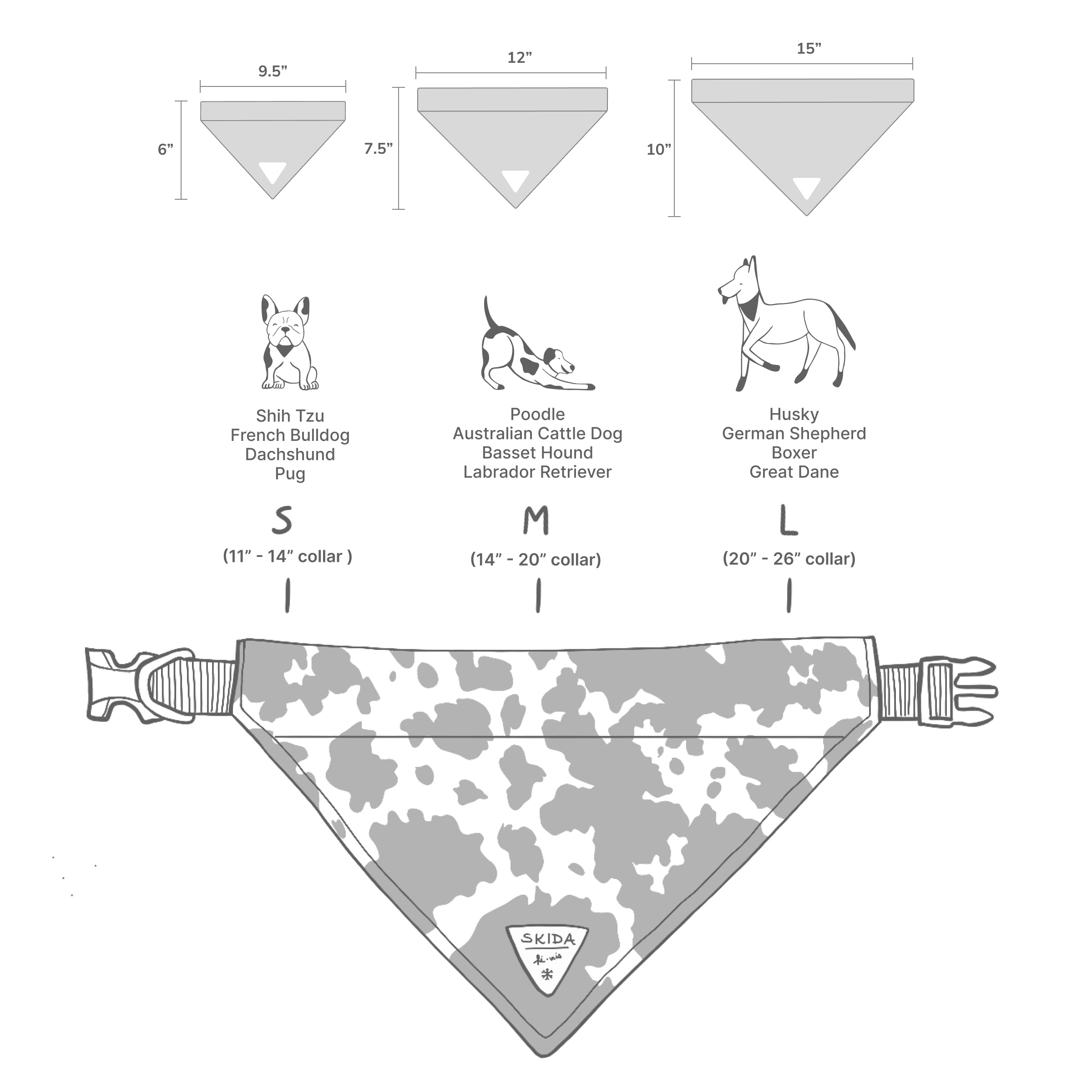 Hound Dog Quarter Century Band スカジャン Battenkill | Dog Bandana