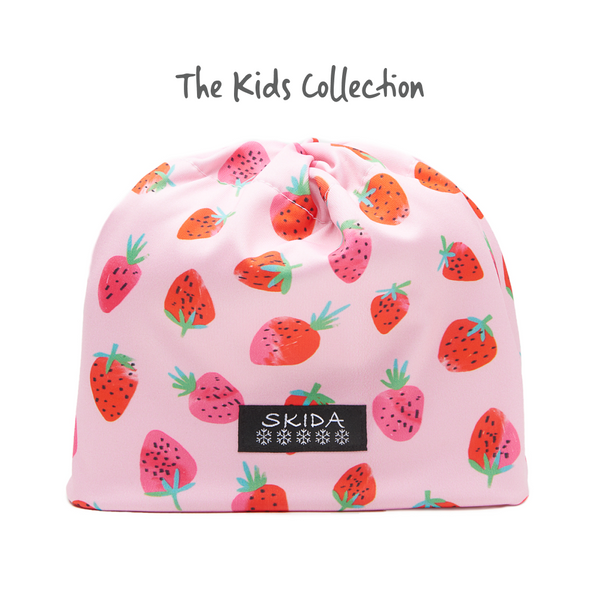 スキー KIZAKI strawberry field bamboo 105cm Strawberry Fields | Kids Alpine Hat