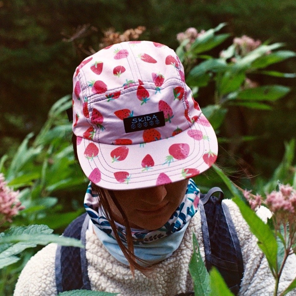 Skida Strawberry Fields Brim Hat - One Size